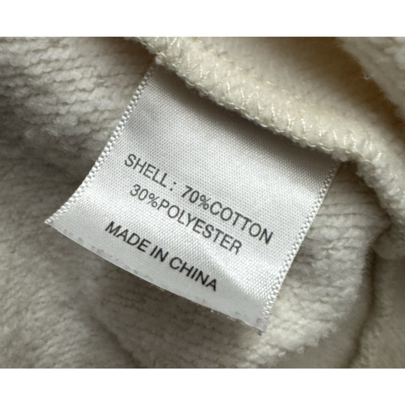 Frasier Sterling Loungewear Butterfly Cropped cozy Sweatpants Yellow Light S - Picture 7 of 7